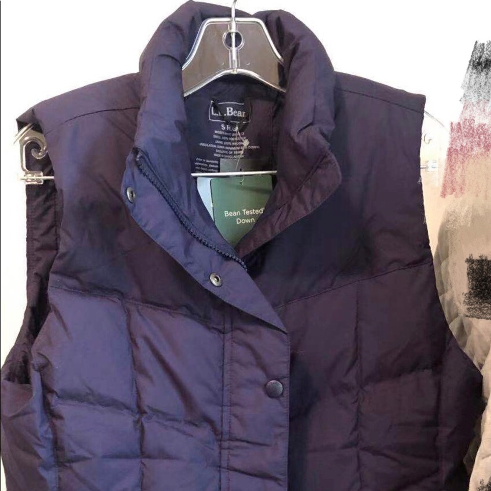 L.L.Bean down vest